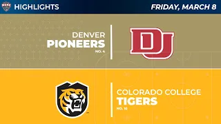 3/8/24 - Denver at Colorado College Highlights