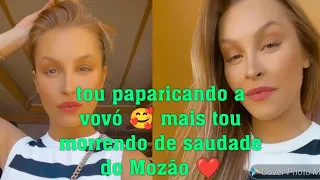 Carla Dias: organizando a nova casa da vovó 🥰 tou com tanta saudade do meu Mozão ❤️