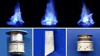 Use these 3 types of burners to get blue flame from waste oil stoves | DIY Waste Oil Burner Stove