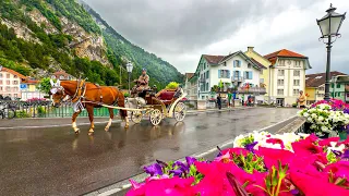 Interlaken, the heart of the Swiss Alps 🇨🇭 Switzerland 4K