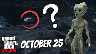 How to Activate UFO in GTA Online | October 25 Halloween Event 2021 | Sightseeing Alien UFO