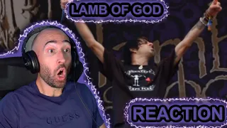 LAMB OF GOD - NOW YOU'VE GOT SOMETHING TO DIE FOR [RAPPER REACTION]