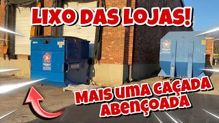 lixo das lojas dos estados unidos! mais uma caçada abençoada!🇺🇸🇺🇸🇺🇸 dumpster-basura