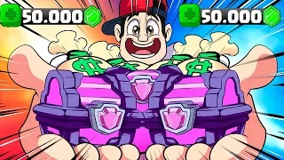 Clash Royale: USEI 50 MIL GEMAS Ep.36 ‹ EduKof ›