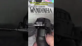 Como customizar um CARRINHO em miniatura inspirado na série WANDINHA!