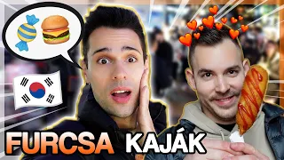 $ MEGKÓSTOLTUNK *MINDEN* KOREAI KAJÁT BENCÉVEL! 🍬🍔 ✨zsákbamacska, cseresznyefa virág fail✨ $