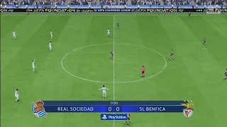 FC 24 | Real Sociedad vs SL Benfica - UEFA Champions League | Gameplay PS5