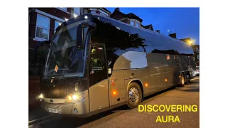 IS HE MAD?? - COACH CONVERSION UK - First Sense of AURA. RV Conversion Begins !