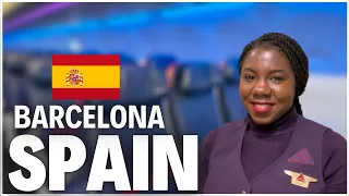 INTERNATIONAL FLIGHT ATTENDANT LIFE | BARCELONA, SPAIN | CABIN CREW LIFE