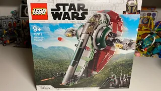 ОБЗОР НАБОРА 75312 Boba Fett’s Starship Slave 1 STAR WARS по Сериалу Мандалорец / Лего / Lego