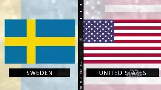 WJC:  USA vs Sweden highlights   Dec 29,  2018