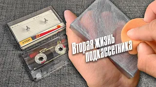 Восстановление бокса (подкассетника) от аудиокассеты TDK | Restoration of an audio cassette box