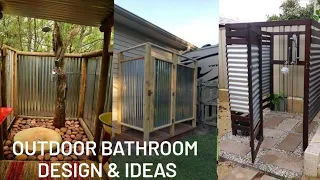 (DIY) OUTDOOR BATHROOM DESIGN AND IDEAS