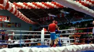 2011 EC TURKIEY 1  Ters Rinalds Muaythai Academy, Latvia vs Andrey Gerasimchuk Belarus