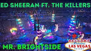 Ed Sheeran Covers Mr. Brightside with Brandon Flowers Live In Las Vegas
