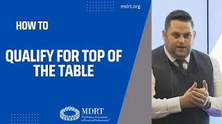 How to qualify for MDRT's Top of the Table