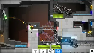 Bridge Constructor Portal - Portal Proficiency - Level 18 - Slow Cube