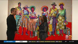 New Jersey artist Bisa Butler highlights African-American experience through quilt-making