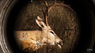 Far Cry 5 - Hunting White Tailed Deers - Open World Free Roam Gameplay (PC HD) [1080p60FPS]