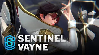 Sentinel Vayne Wild Rift Skin Spotlight