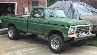 1979 Ford F-250 highboy 4x4 to pull the Bigfoot replica