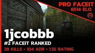 1jcobbb PLAYS FACEIT🔥 w/Perfecto/neaLaN/Keoz (ANCIENT) FACEIT LVL 10 / CSGO POV / Jul 21, 2023