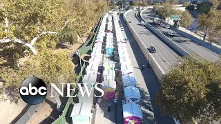 Tiny home villages pop up for LA's homeless: 'They saved my life'