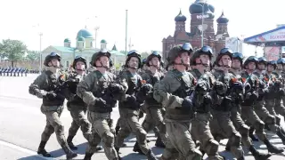 Парад Победы в городе-герое Тула. 9 мая 2016 г.