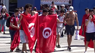 Болельщики сборной Туниса в Волгограде