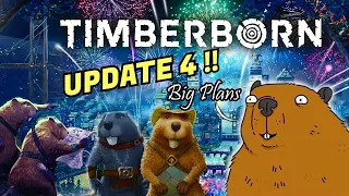 LA MISE A JOUR EST ARRIVÉE !! -Timberborn Update 4- [DECOUVERTE QUEUES-DE-FER]