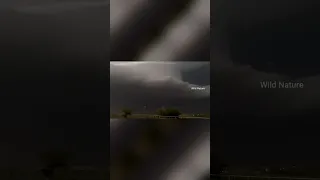 MASSIVE tornado producing supercell in Oklahoma.