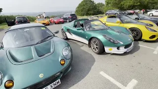 The Little Lotus goes to a Lotus Meet at Newlands Corner