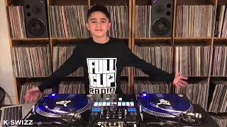 K-SWIZZ (13 years old) - 2017 DMC Online World Final ✅  #realdjing ✌️