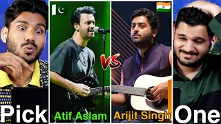Battle of Voice - India vs Pakistan Singers Choose One Challange