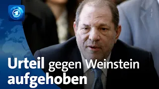 Urteil gegen Ex-Hollywood-Produzent Weinstein aufgehoben