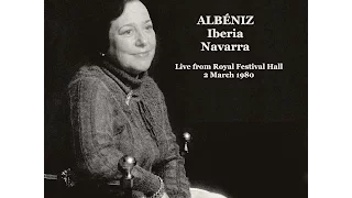 Alicia de Larrocha plays Albéniz - Iberia + Navarra (1980 Live)