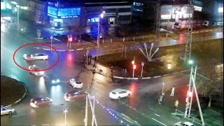 ДТП в Серпухове. Не уступил и попал под удар... 07 января 2018г.