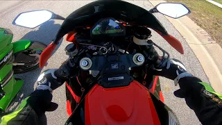 FIRST TIME ON A 1000! I NEED ONE | 2007 Honda CBR1000RR