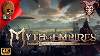 Myth of Empires ПВП сервер Рейд Мстя за Дикого 4К Прохождение #10