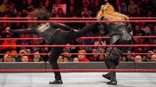 Tamina brutalizing Nia Jax