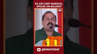 BJP Member And Former IAF Chief Air Chief Marshal Rks Bhadauria Speaks On Balakot Air Strike