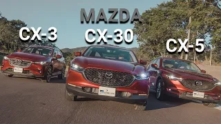 Mazda CX-30 vs CX-3 vs CX-5 | Autocosmos