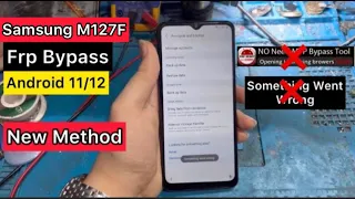Samsung M12 Nacho (SM-M127F) U3 U4 U5 U6 Frp Bypass Google Account Android 11 |Without SamFirm Tool