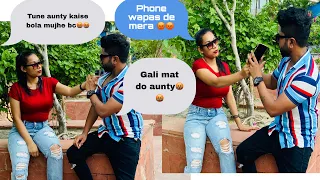 Prank On Cute Girl || Calling Aunty Prank ( Gone Extremely Wrong ) Yaansh Khanna