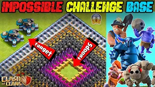 Impossible Maze Base Challenge Scariest Scattershot - Clash Of Clans