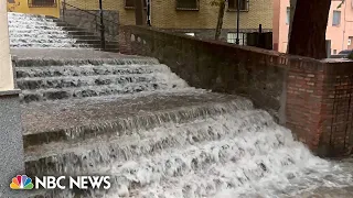 Deadly floods tear through central Spain after torrential rainfall