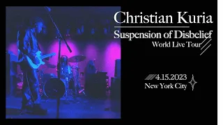 Christian Kuria | 2023 World Tour Live @New York City | Toroka, Deep Green, Too Good, Losing You etc