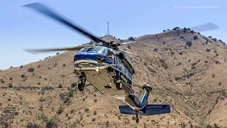 Presentación Timberline Helicopters UH-60A BlackHawk para el combate contra incendios (N274TH)