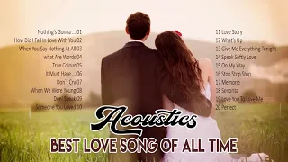 Best English Acoustic Love Songs 2021 - Ballad Guitar Acoustic Cover of Popular Songs Of All Time