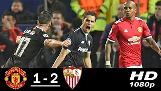 Manchester United vs Sevilla 1-2 Resumen Highlights 13/03/2018